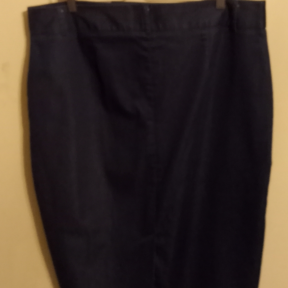 Moroon blue skirt